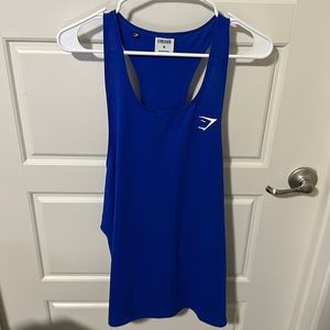 Gymshark Arrival Tank blue size Medium